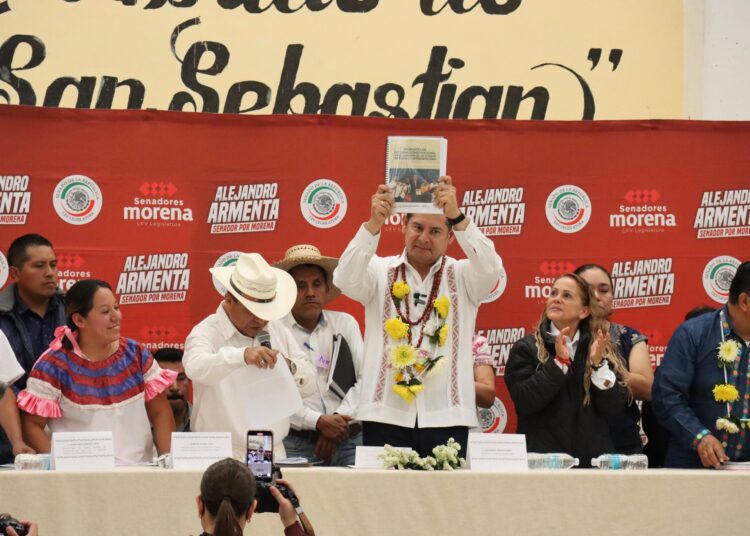 Alto al saqueo y corrupción en pueblos indígenas: Armenta