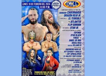 Campeonato Mundial de Tríos CMLL se disputará en Puebla