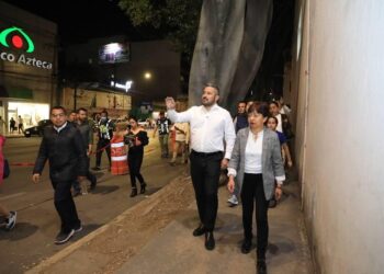 Ayuntamiento entrega iluminación en zona de CU y área de Medicina
