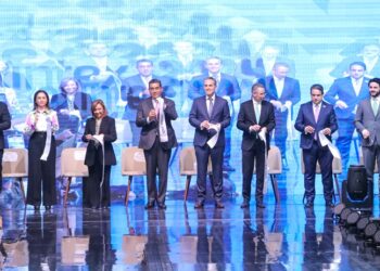 Céspedes y Cuéllar presidieron inauguración de Exhibición Internacional Textil Exintex