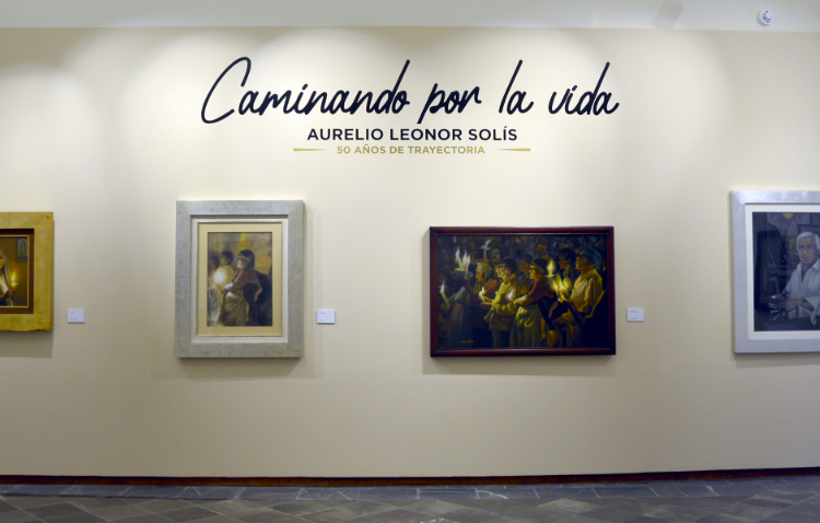 BUAP sede de exposición “Caminando por la vida”, 50 años de trayectoria de Aurelio Leonor