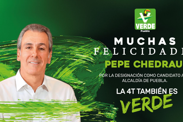 Partido Verde solo hará alianza para apoyar a Pepe Chedraui