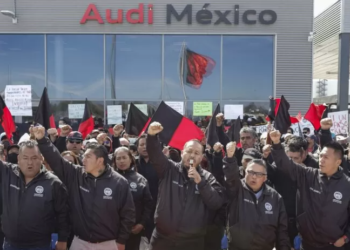Trabajadores de Audi ante la hora cero
