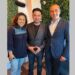 Mario Riestra y Nadia Navarro dan la bienvenida a Luis González Acosta
