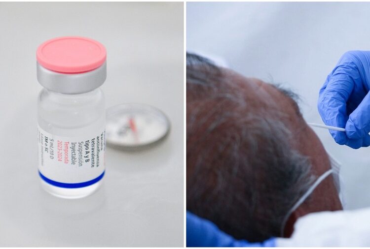 Reportan 12 contagios de influenza y 7 de COVID-19
