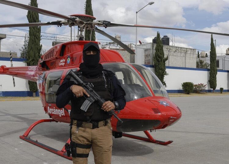 Helicóptero ‘Arcángel’ y estrategia de seguridad reducen incidencia delictiva