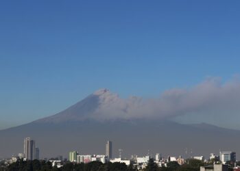 Volcán Popocatépetl emite 9 exhalaciones en 24 horas