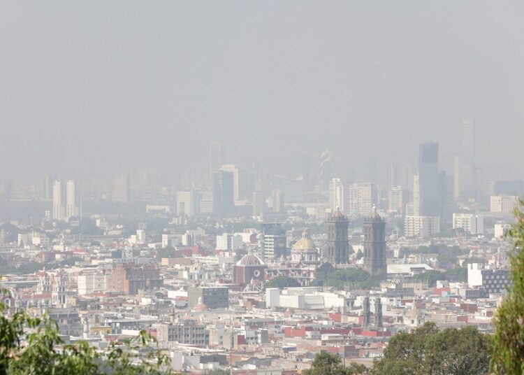 Incendios afectan calidad del aire en Puebla y zona metropolitana