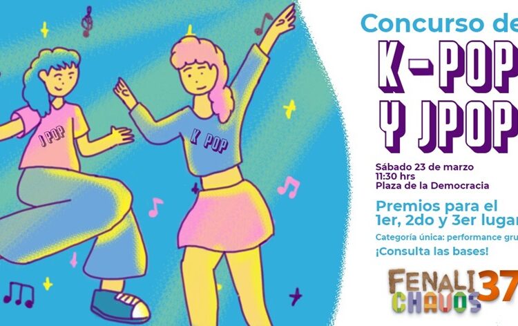 Participa en el concurso de K-Pop y J-Pop que organiza la Fenali