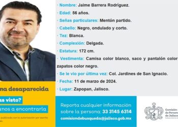 Confirman secuestro del periodista Jaime Barrera en Jalisco 