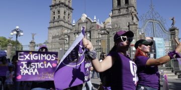 Se registraron 43 movilizaciones por el 8M en Puebla