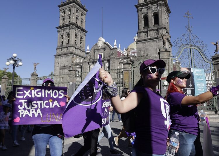 Se registraron 43 movilizaciones por el 8M en Puebla