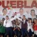 Arrancan campaña Armenta y Chedraui en el Zócalo