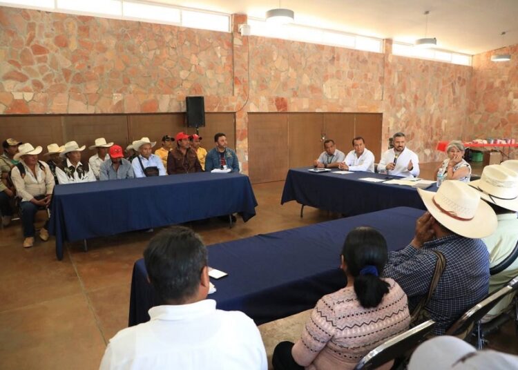 Comités ejidales establecen medidas para evitar incendios en áreas forestales