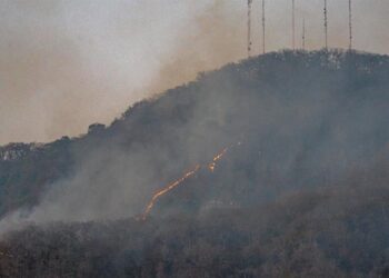 México registra 126 incendios forestales activos