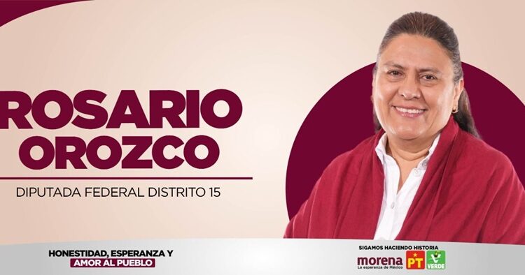 Arranca campaña de Rosario Orozco