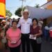 Lalo Castillo continúa recorriendo la mixteca poblana, cálida recepción en Huehuetlán el Chico