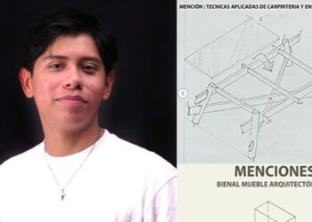 Alumno Anáhuac con mención honorífica en la II Bienal de Mueble Arquitectónico