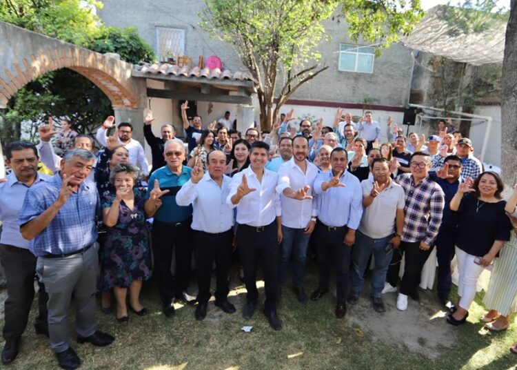 Tepeaca recibe a Lalo Rivera previo a inicio de campaña