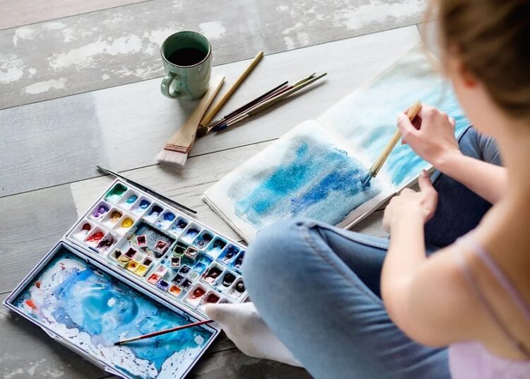 Tomar una tableta de arte por razón necesaria