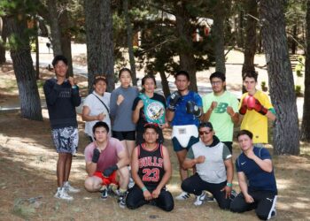 ‘La Bonita Sánchez’, lista para la pelea después de campamento en La Malinche