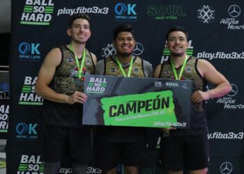 Realizan con éxito primera parada del FIBA Open 3×3 México