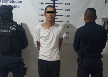 Policía detuvo a sujeto en posesión de una moto robada en Texmelucan