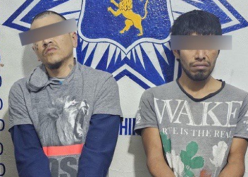 Por portar 47 dosis de droga detienen a 2 sujetos en Huauchinango