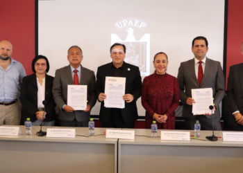 INE en Puebla y Upaep Formalizan alianza por la cultura democrática