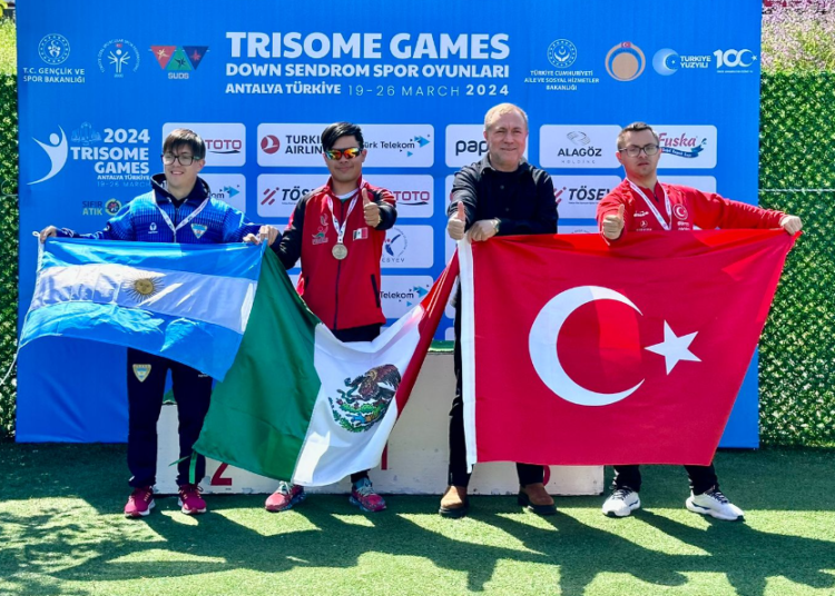 Poblanos se suben al podio del Mundial Trisome Games Turquía 2024