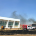 Controlan incendio en bodega del Hospital General de Tepeaca