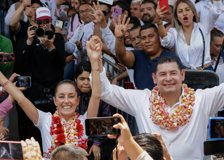 Habrá trabajo conjunto entre federación y estado, una vez que Armenta gane: Sheinbaum