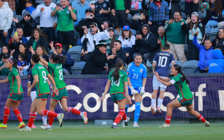 México Femenil avanza a semifinales de la Copa Oro W