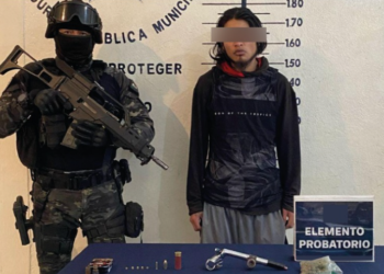 Policía de San Pedro detienen a narcomenudista