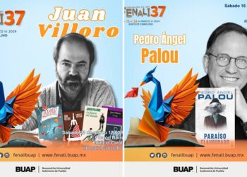 Juan Villoro y Pedro Ángel Palou presentarán sus libros en la Fenali