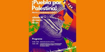 Convocan a marcha y manifestación artística por Palestina