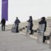 Blindan mujeres policías la FGE ante marchas por el 8M