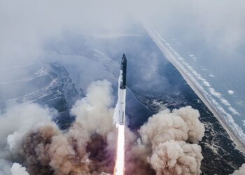 SpaceX lanza tercera prueba del cohete Starship