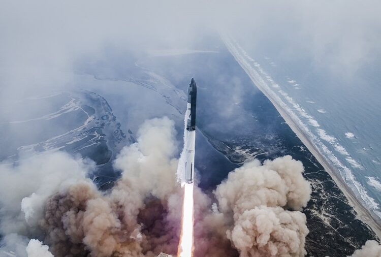 SpaceX lanza tercera prueba del cohete Starship