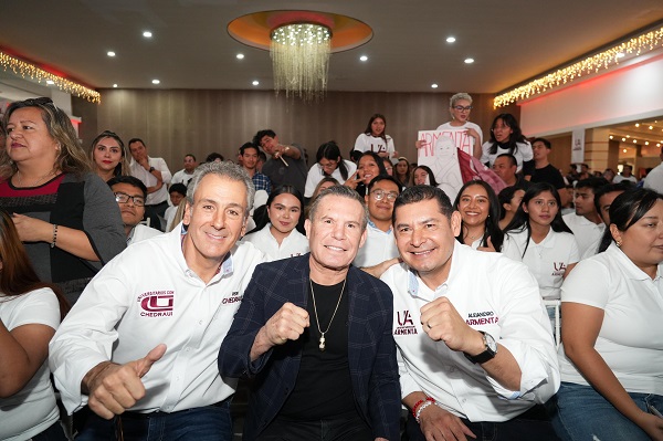 Armenta y Chedraui tienen en su agenda a la juventud