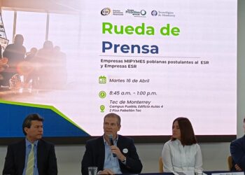 108 empresas cuentan con distintivo ESR en Puebla