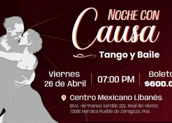 Anuncia Cruz Roja Mexicana ‘Noche con Causa: Tango y Baile’