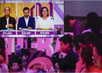 El debate presidencial: Una oposición de cabeza