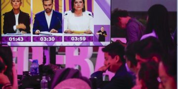 El debate presidencial: Una oposición de cabeza
