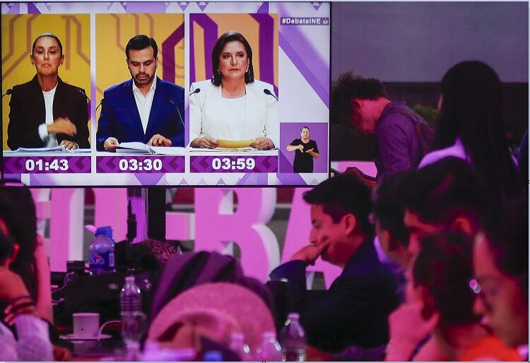 El debate presidencial: Una oposición de cabeza