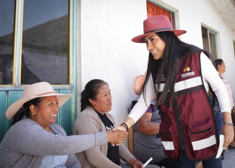 Nora Escamilla, líder indiscutible en el distrito 12 de Puebla capital