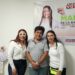 María de la Barreda inaugura casa de campaña