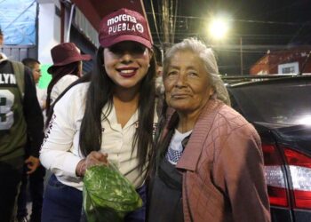 Tonantzin Fernández lleva sus propuestas a cholultecas