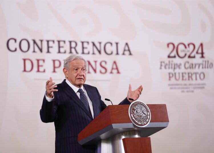 AMLO cuestiona represión de EEUU contra manifestantes a favor de Palestina