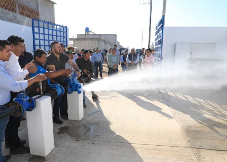 Ya está en operación el pozo en Santa María Xonacatepec